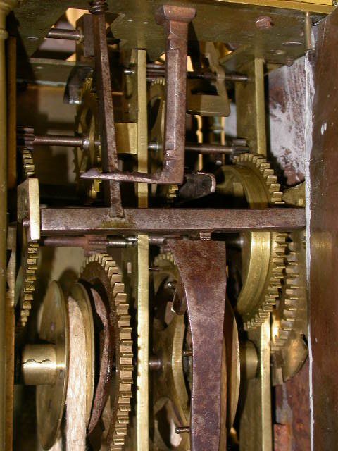Click for larger version of SECOND PERIOD LOTHBURY LANTERN CLOCK Image 2
