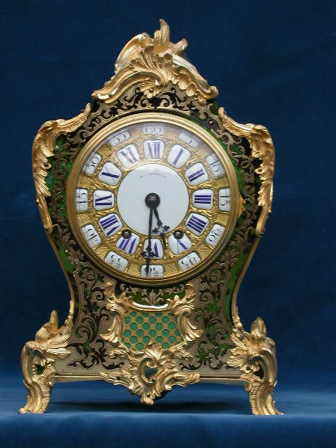 Click for larger version of GREEN BOULLE TORTOISE SHELL Image 1
